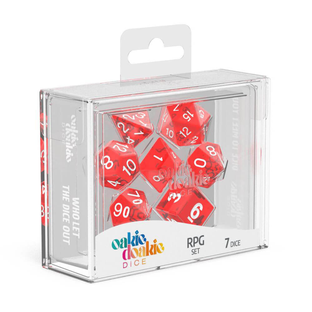 Oakie Doakie RPG SET TRILSLED DICE 7PCS