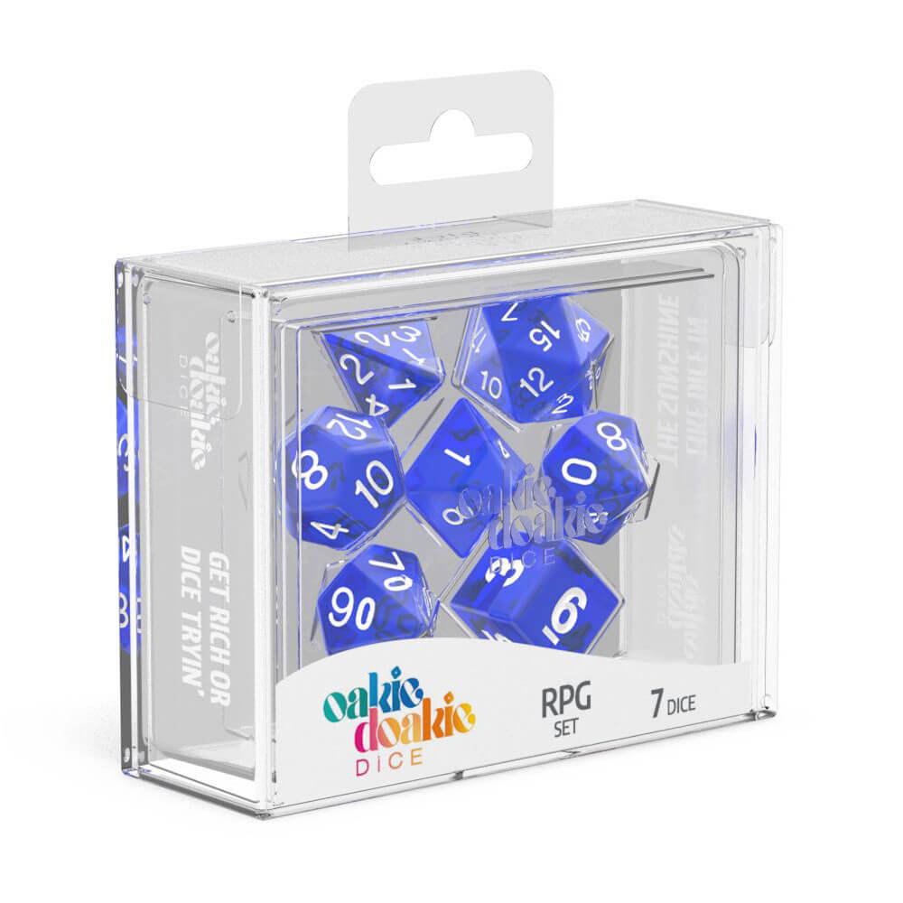 Oakie Doakie RPG SET TRILSLED DICE 7PCS