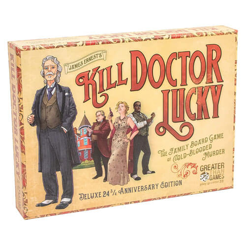 Kill Doctor Lucky Deluxe 24 3/4 Anniversary Ed. Board Game