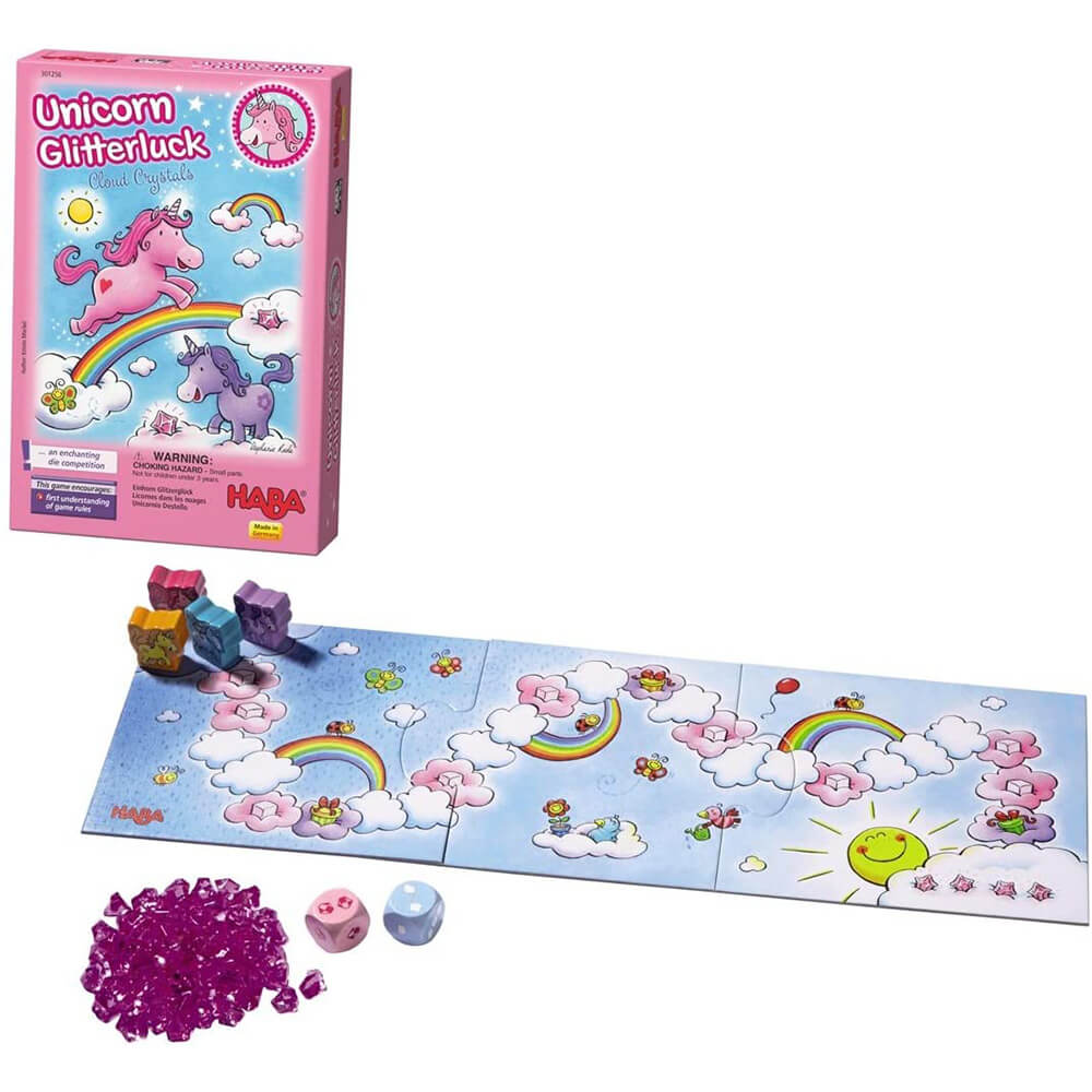 Unicorn Glitterluck Cloud Crystals Cooperative Game