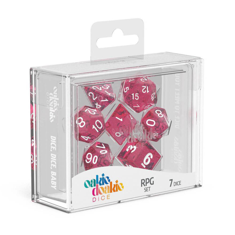 Oakie Doakie RPG Set Speckled Dice 7pcs