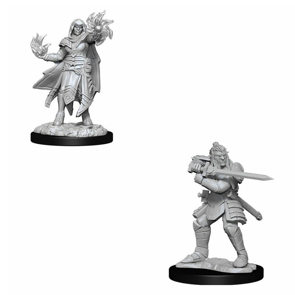 D&D Nolzurs não pintados em miniaturas