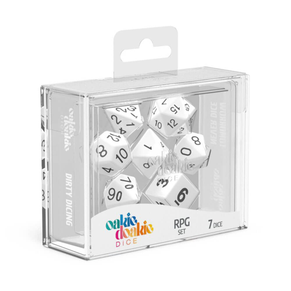 Oakie Doakie RPG Set Solid Dice 7sts