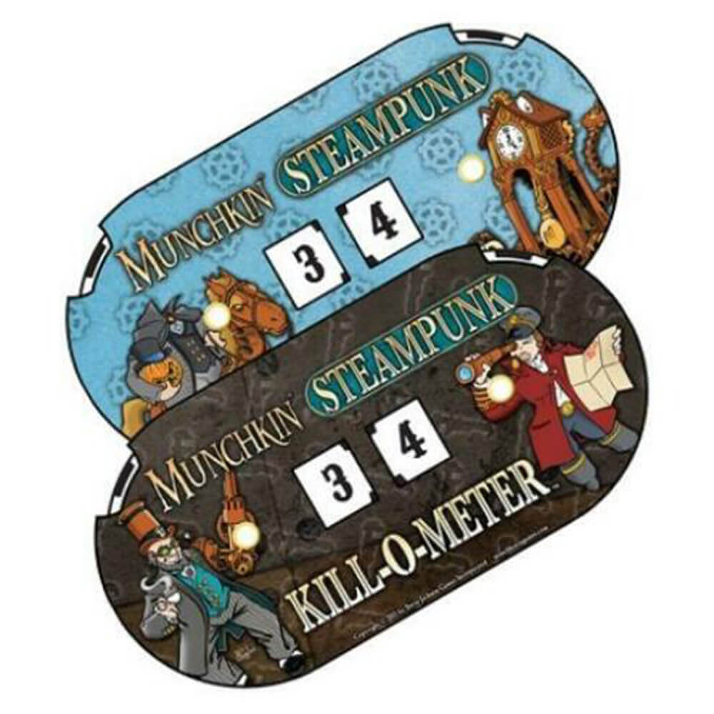 Munchkin Steampunk Kill O Meter Card Game