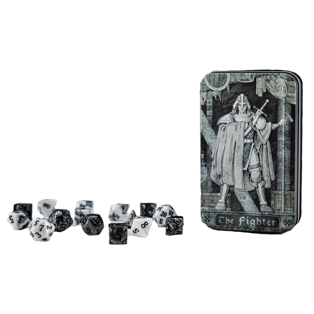 Beadle & Grimms Dice set i tenn