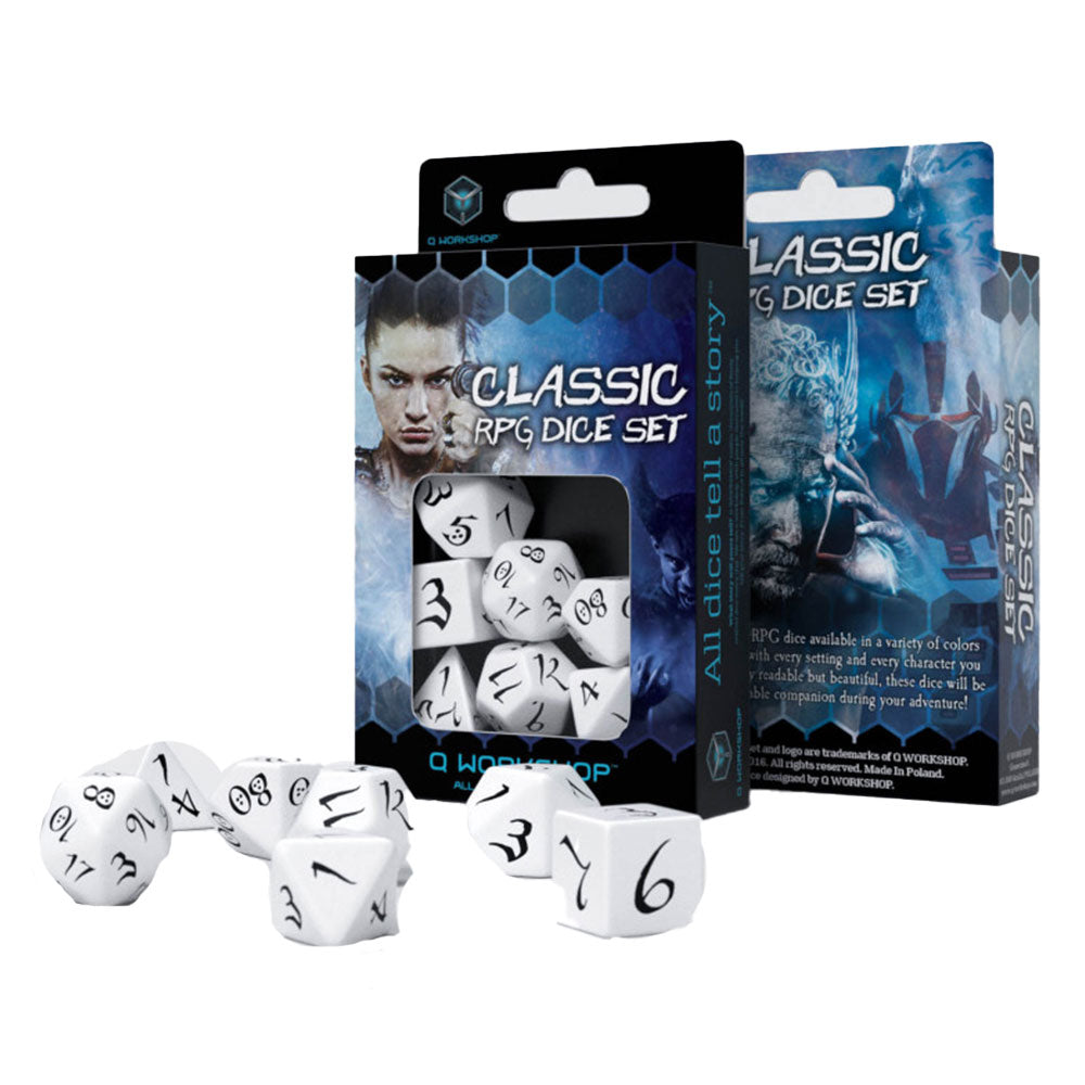 Q Workshop Classic Dice Set 7PCS