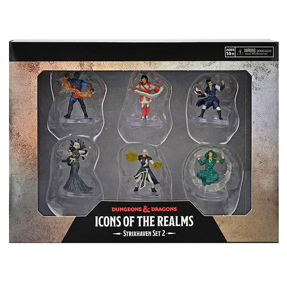 D & D -ikoner af Realm Strixhaven Miniature Set