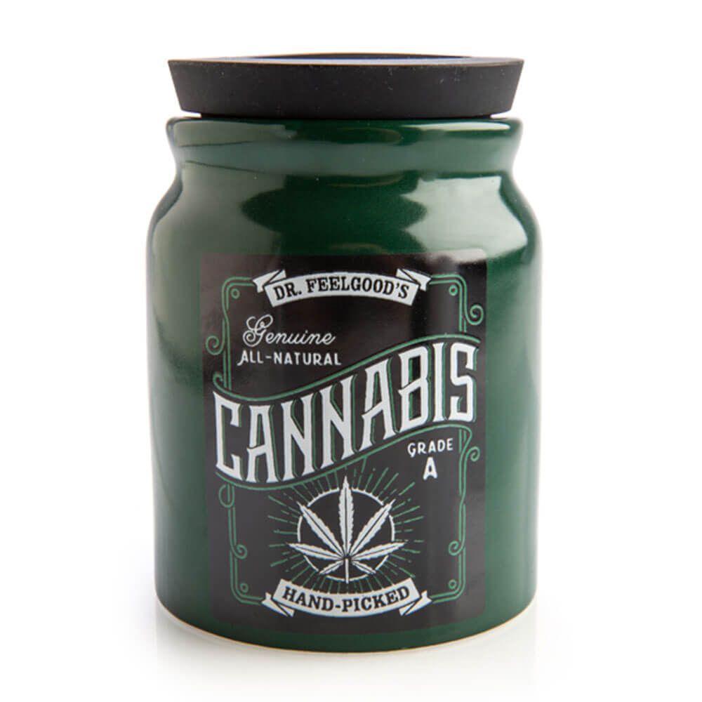 Cannabis Stash It! Storage Jar