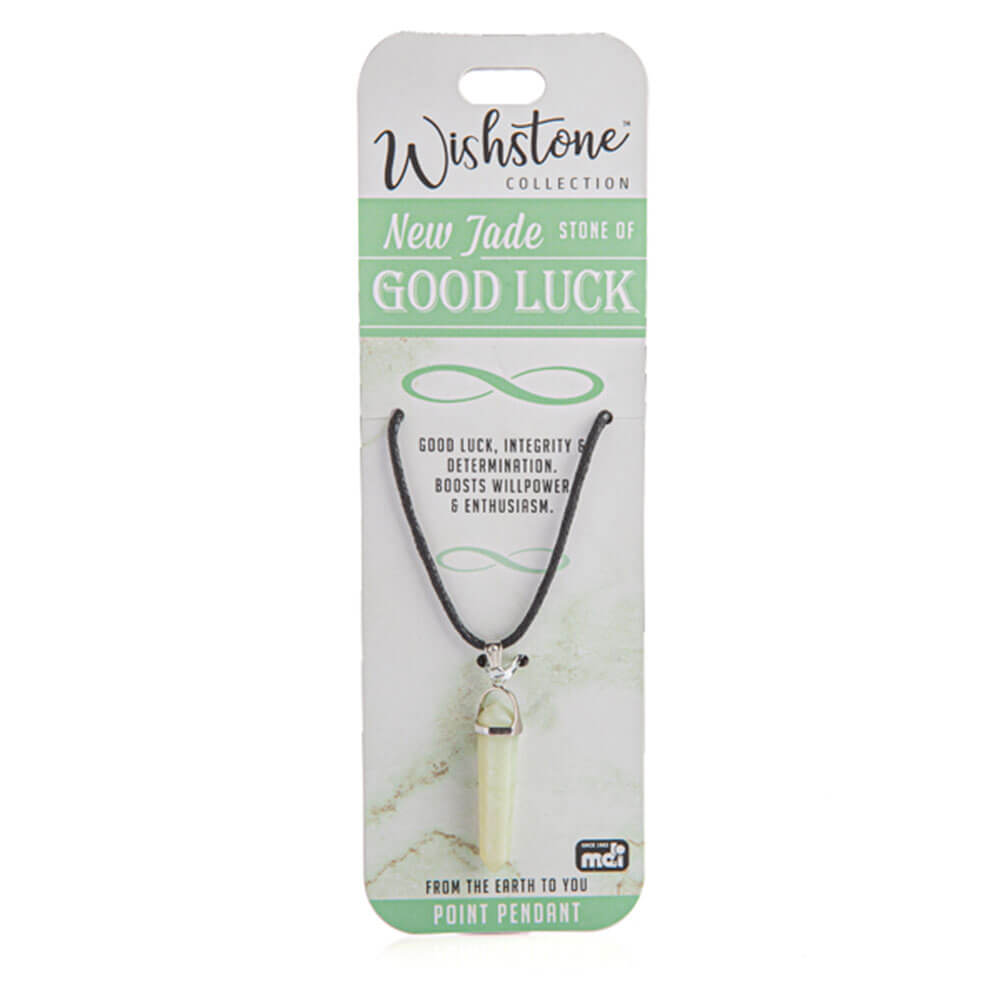 Wishstone Collection New Jade Point Pendant