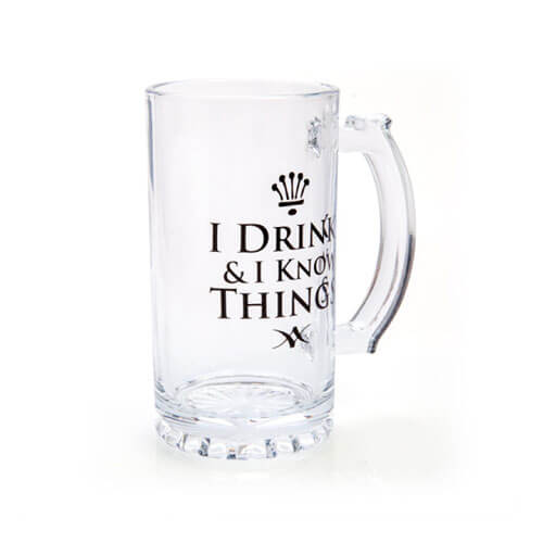 I Drink & I Know Things Beer Stein