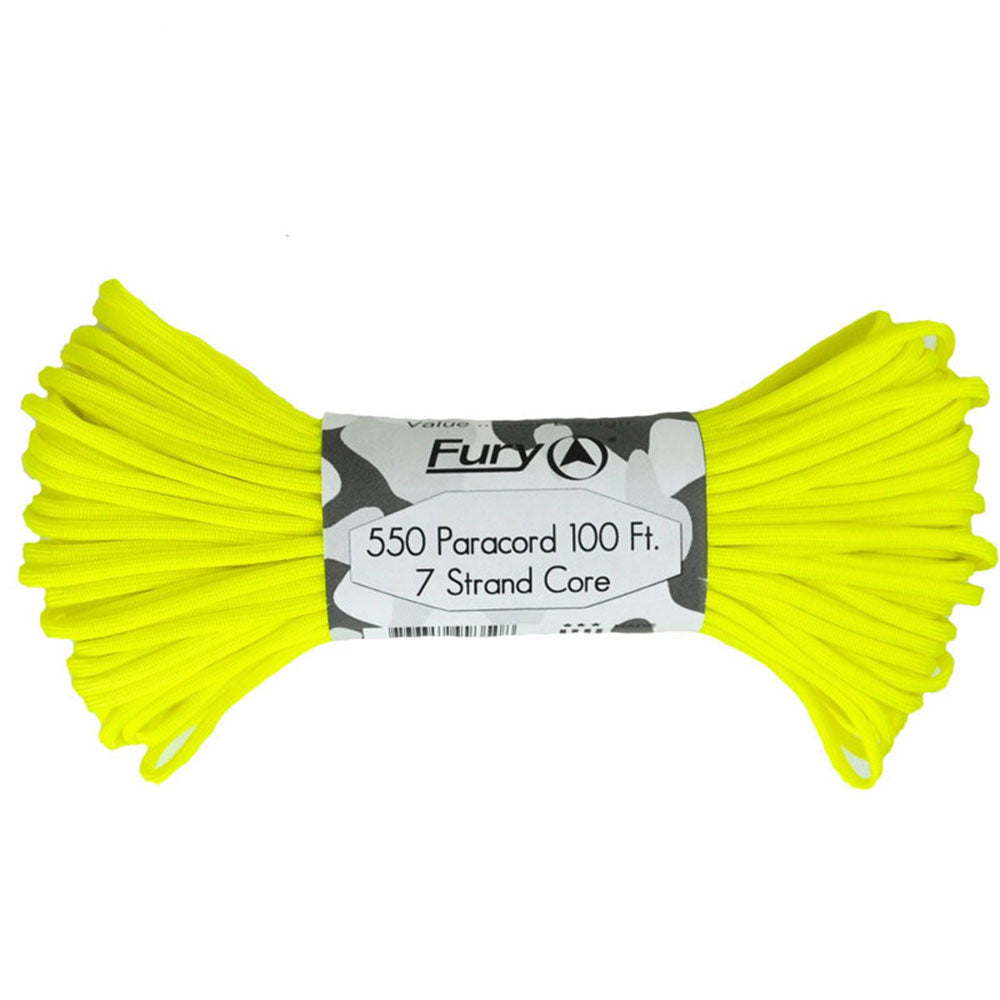 Fury Neon 7-Strang-Kern-Paracord, 550 g, 30 m