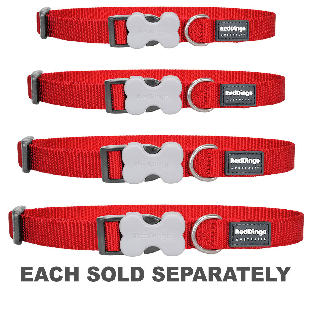 Classic Dog Collar (Red)