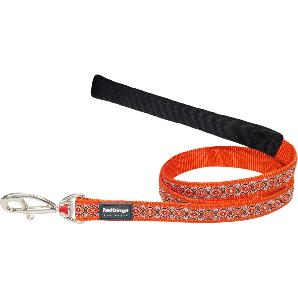 Snake Eyes Dog Lead (laranja)