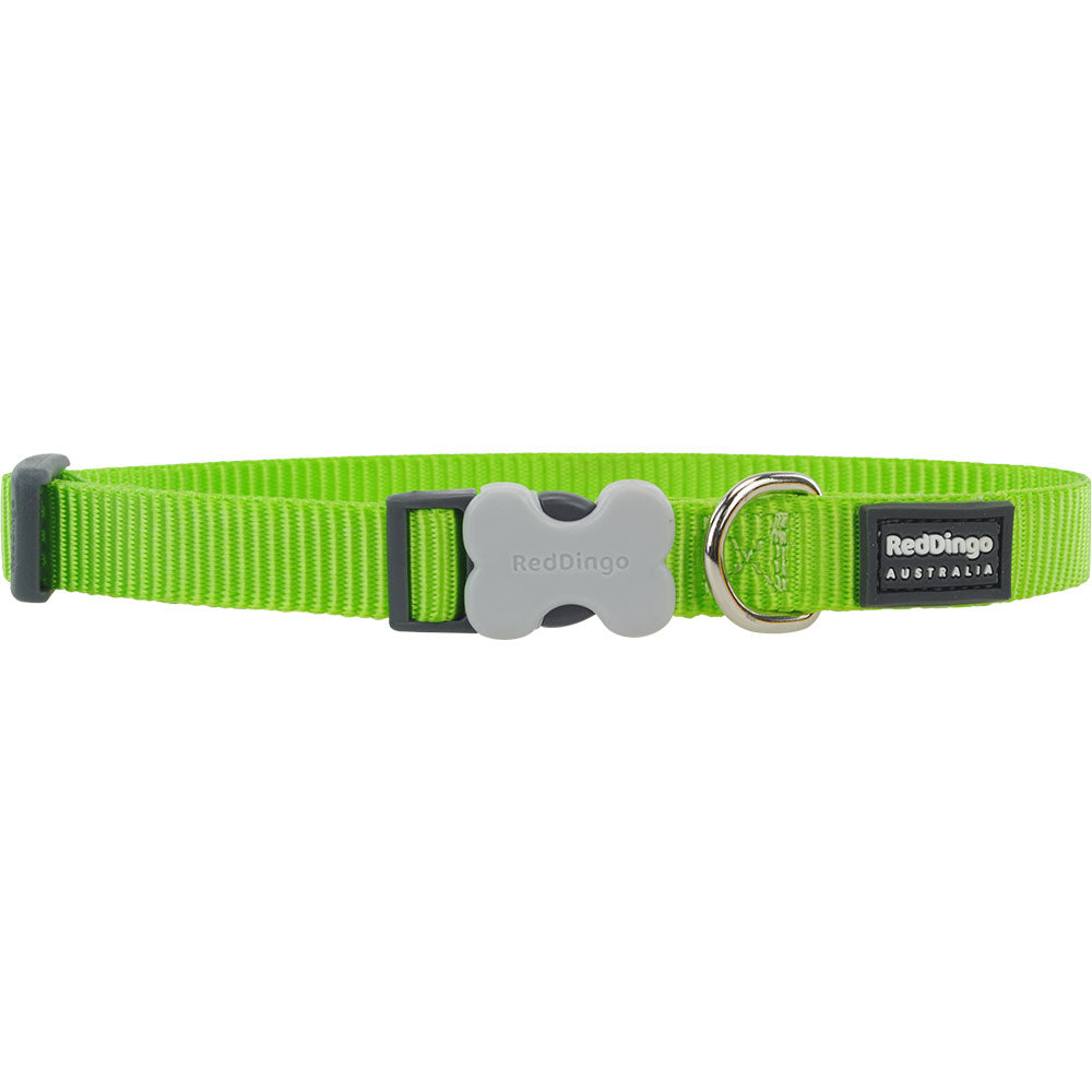 Classic Dog Collar (Lime Green)