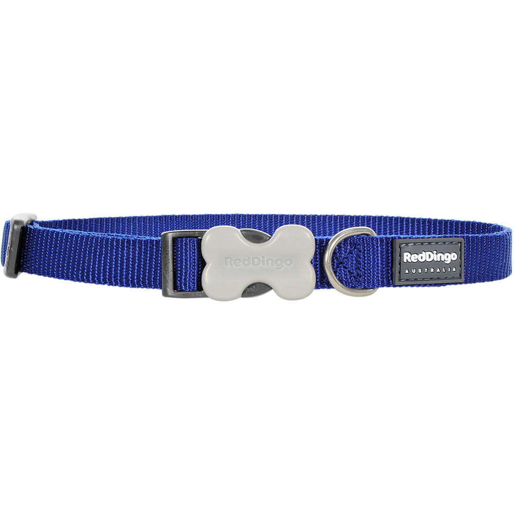 Collar per cani classico (blu scuro)