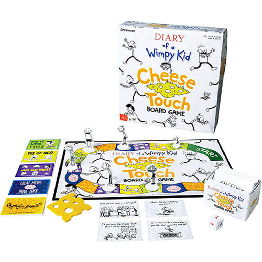 Diary of a Wimpy Kid Cheese Touch Board Game