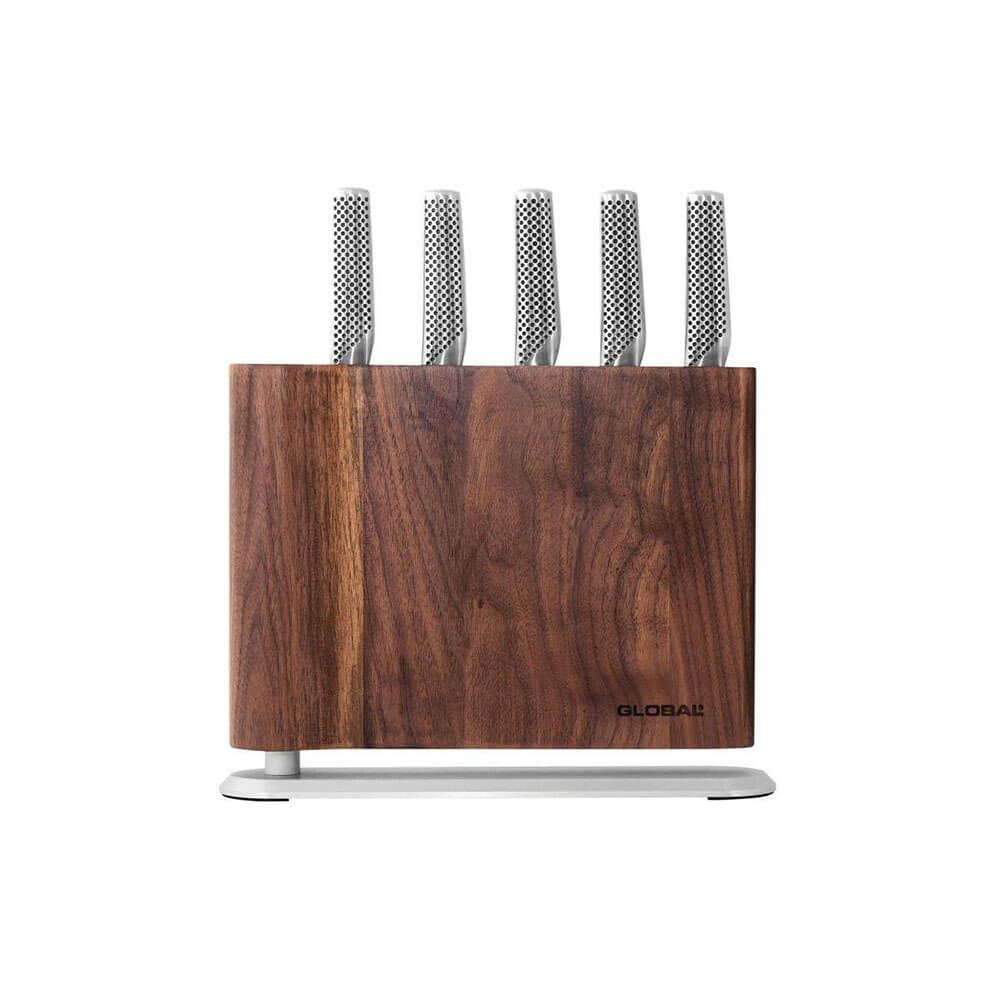 Global Knives UKU Knife Block Set (6pcs)