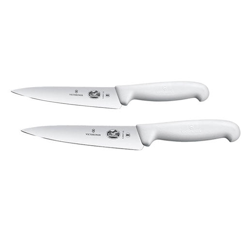 Victorinox Cooks Carving Knife Fibrox Handle (White)