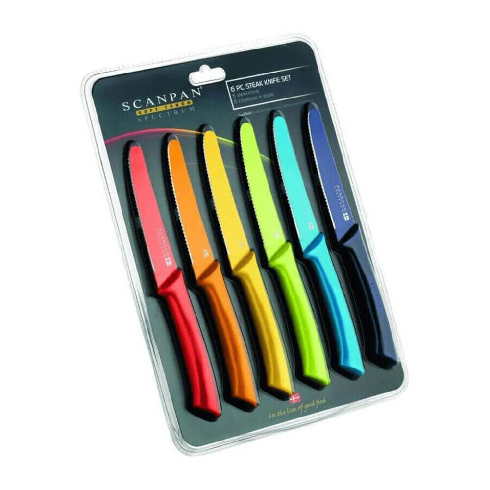 Set di coltelli di bistecca a spettro scanpan (6pcs)