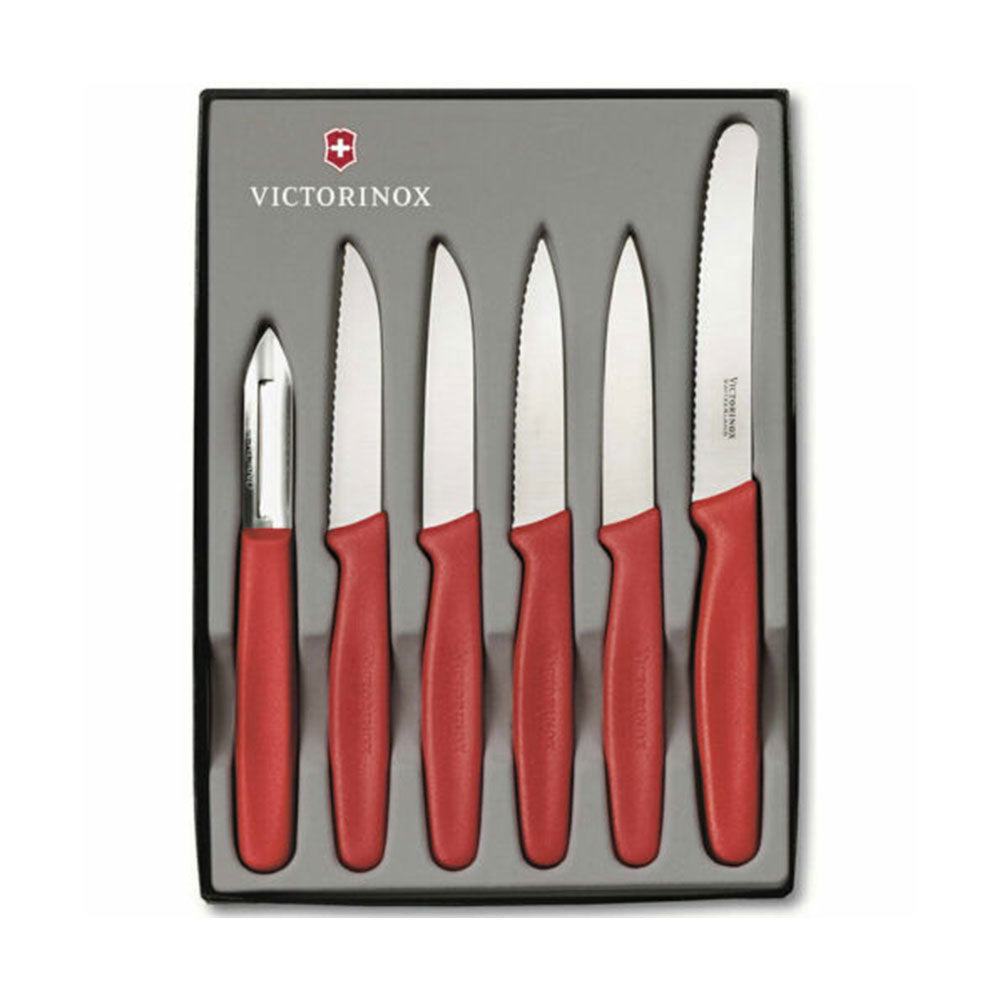 Victorinox paring kniv sæt m/ nylon håndtag 6 stk