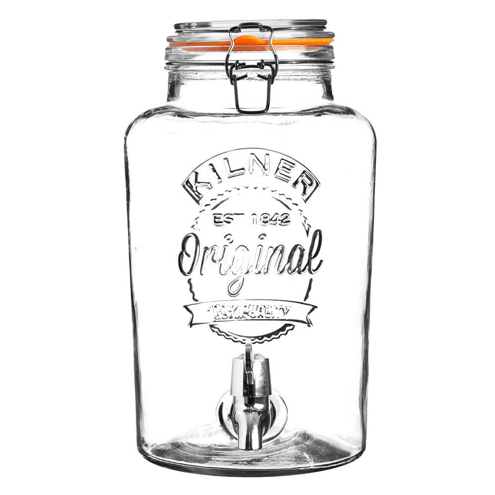 Kilner Clip Top Round Drinks Dresser