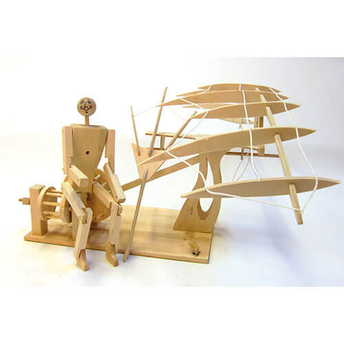 Pathfinders Da Vinci Ornithopter Wooden Kit