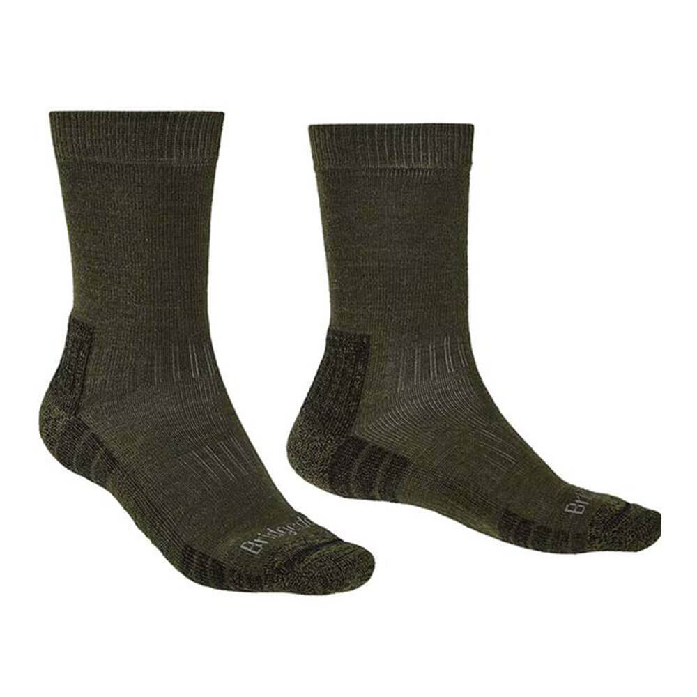 Randonnée des performances légères chaussettes vert foncé