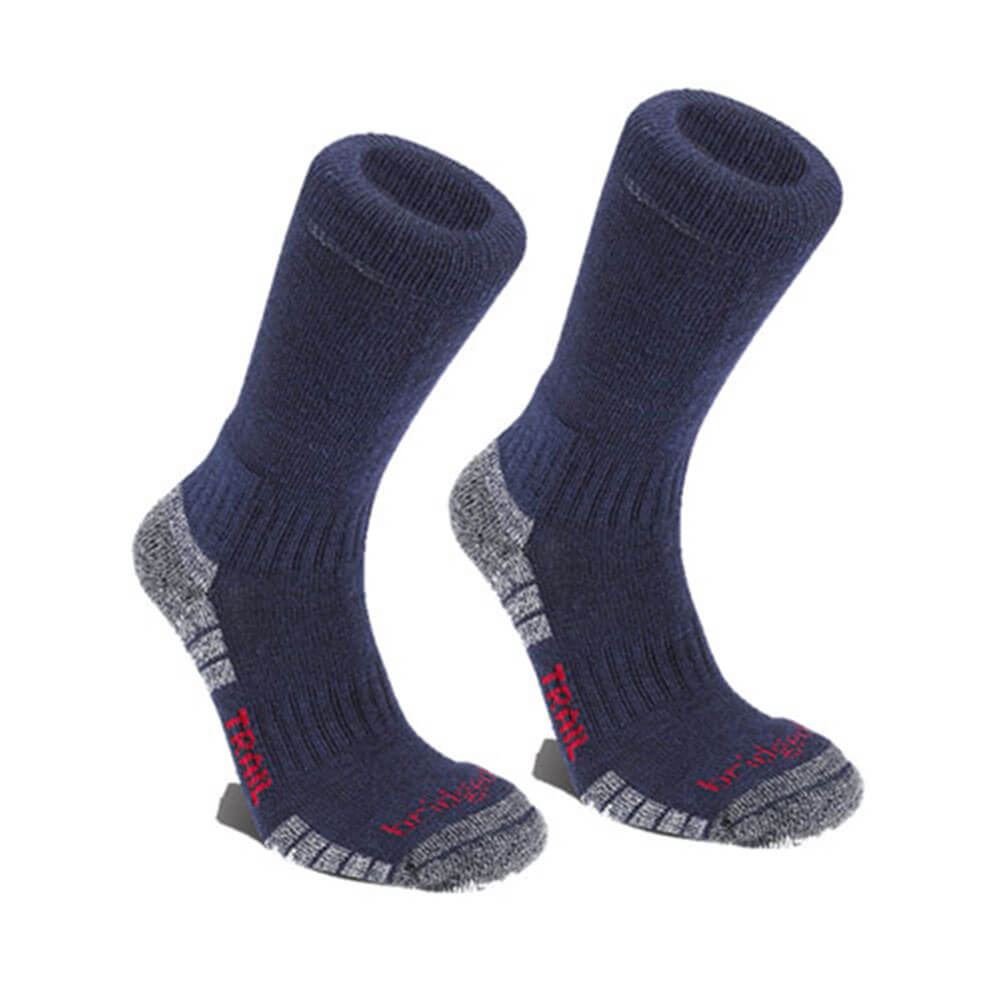 Randonnée à la randonnée des performances légères Navy / Grey Sock