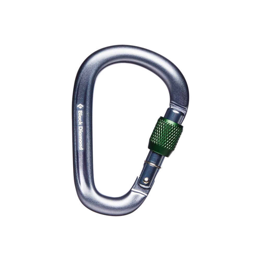 Carabiner à vis de feuille