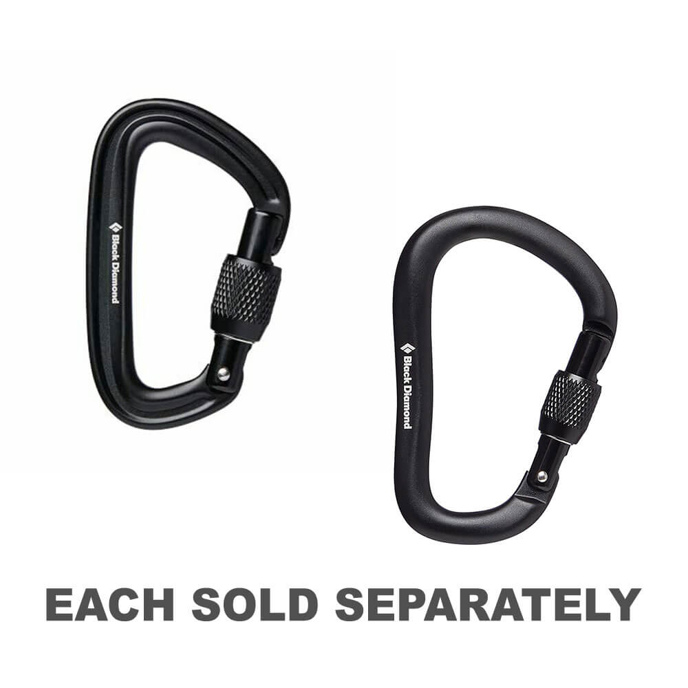 Screwgate Carabiner (Black)