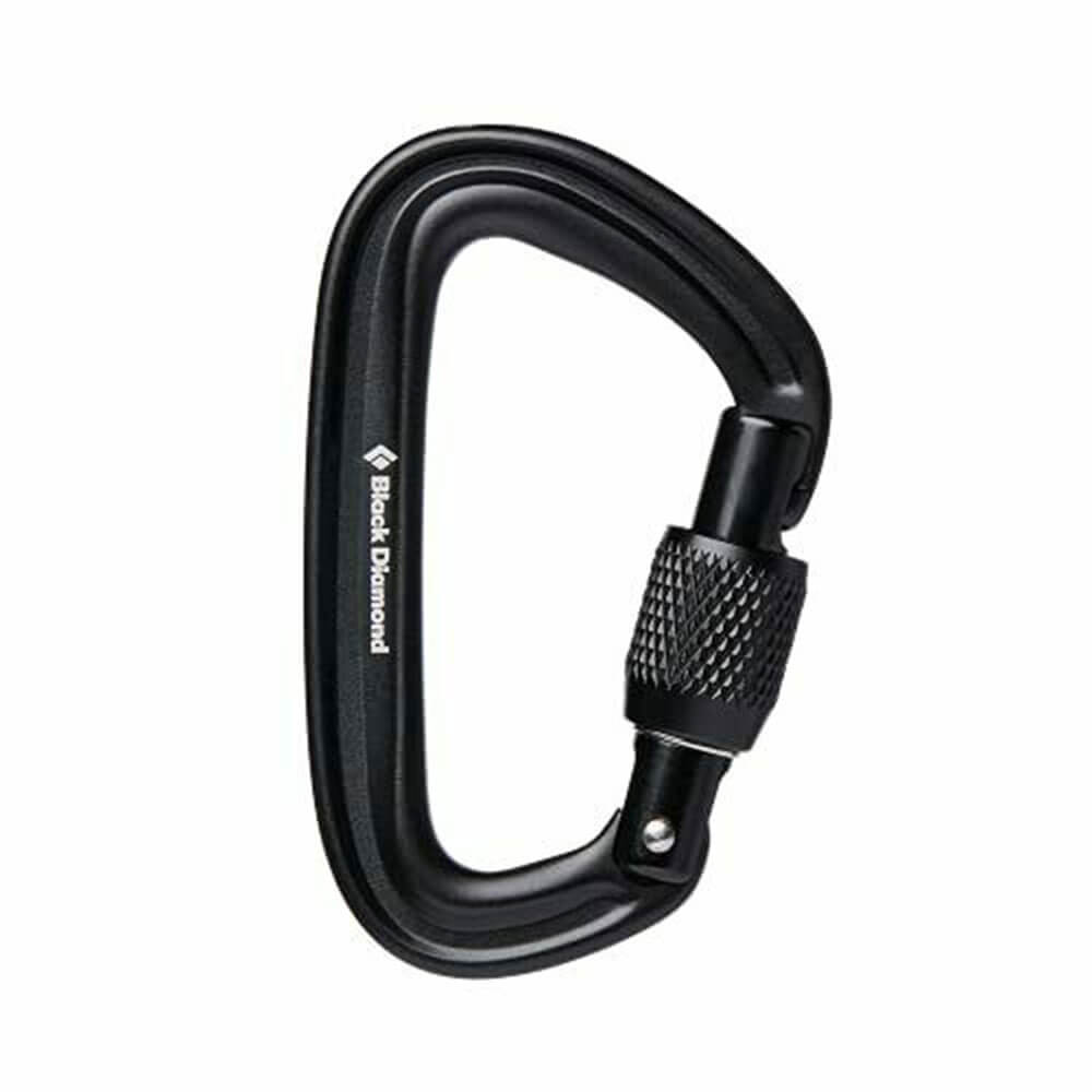 Carabiner a vite dei viti (nero)