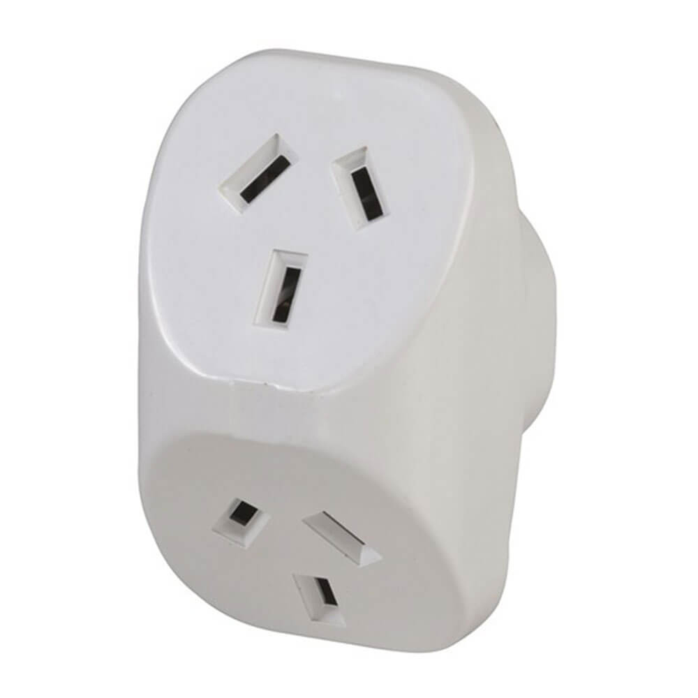 Mains Double Adaptor (Standard)