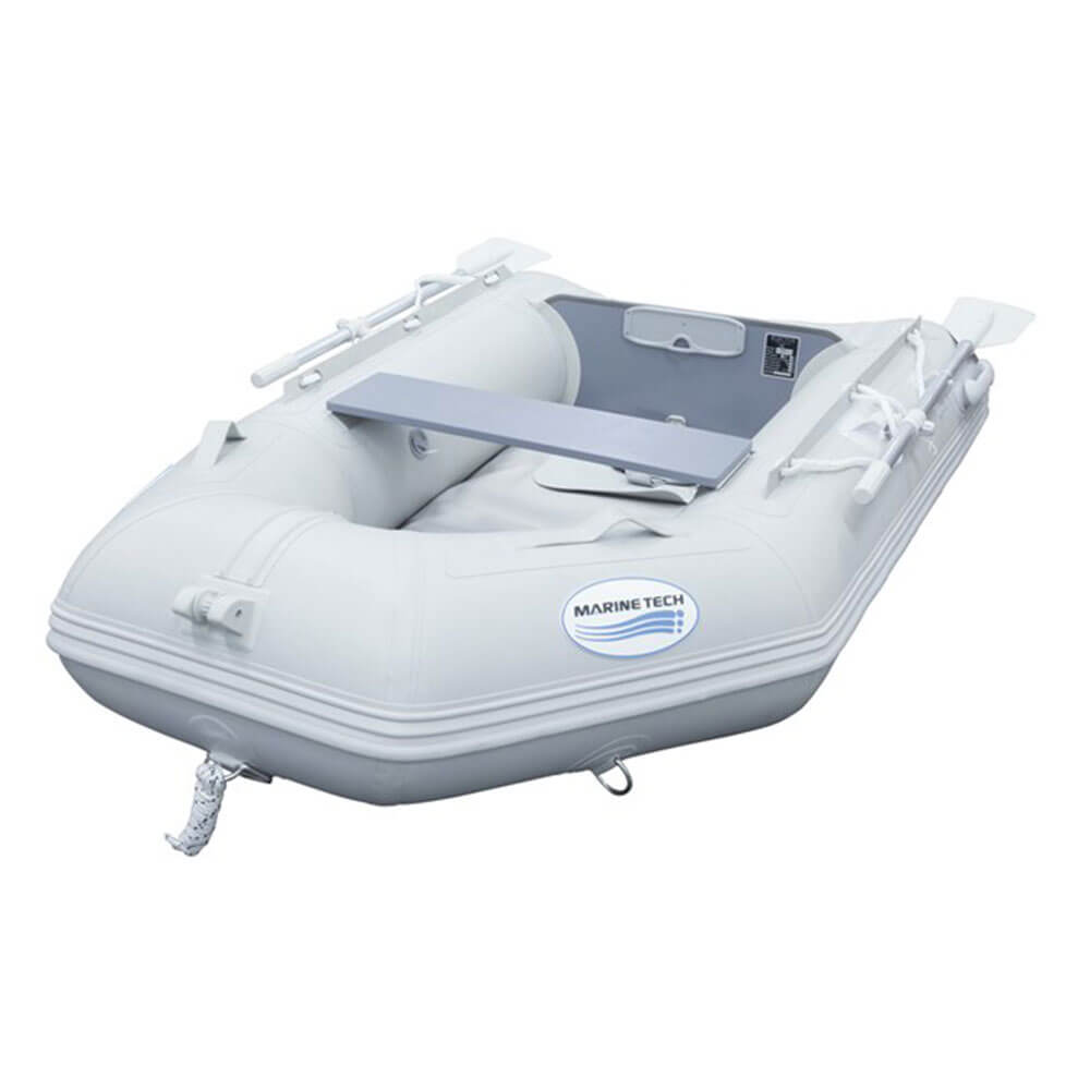 Inflatable PVC Boat with Air Deck (Grey)