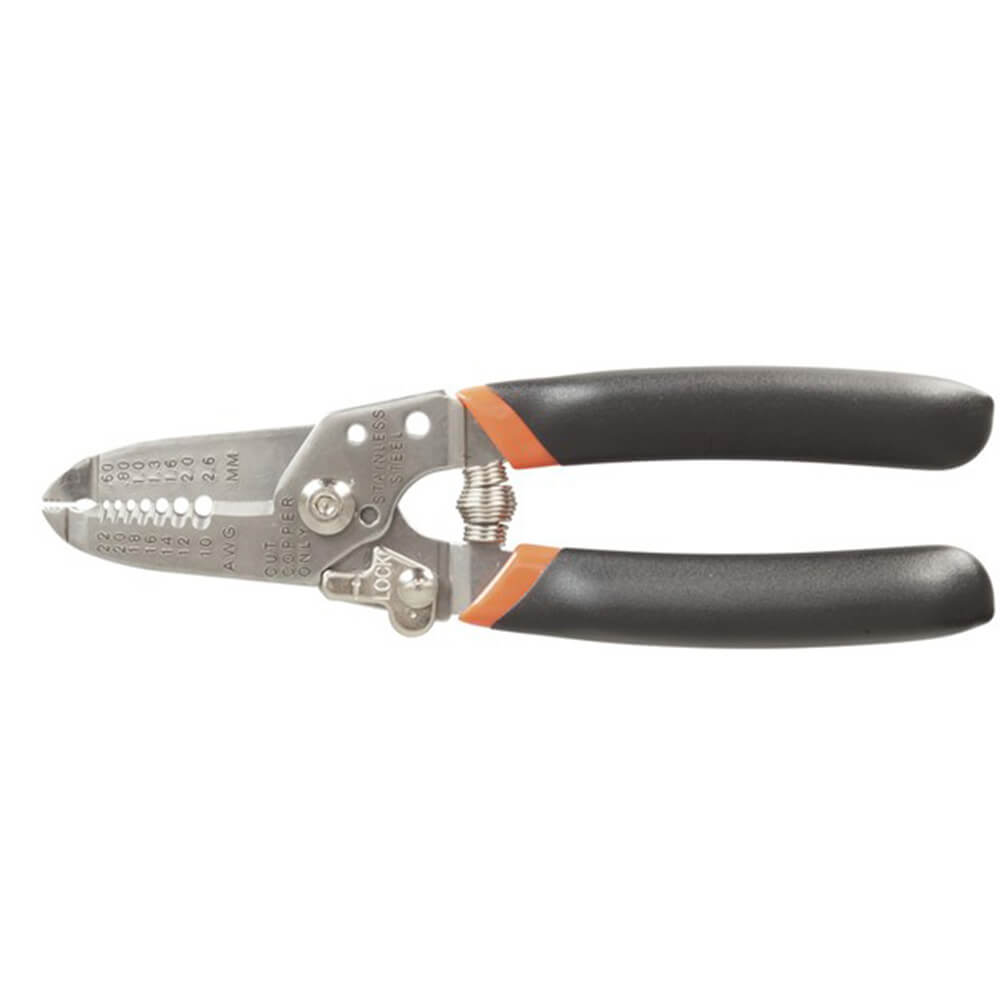 SS Multi-Purpose Wire Stripper Cutter Pliers (0.6-2.6mm)