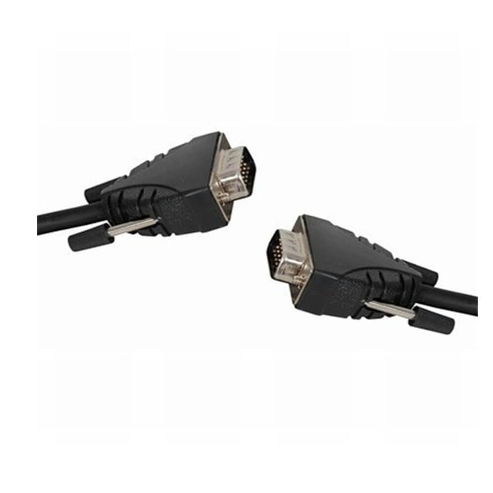 VGA Monitor Plug to Plug Extension Cable 0.5m