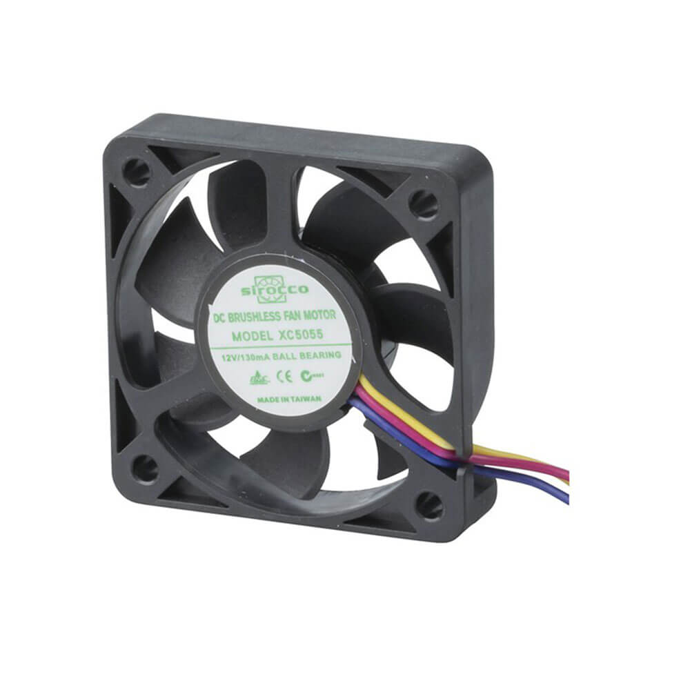 Ventilateur de roulement à balle Sirocco 3 (12VDC)