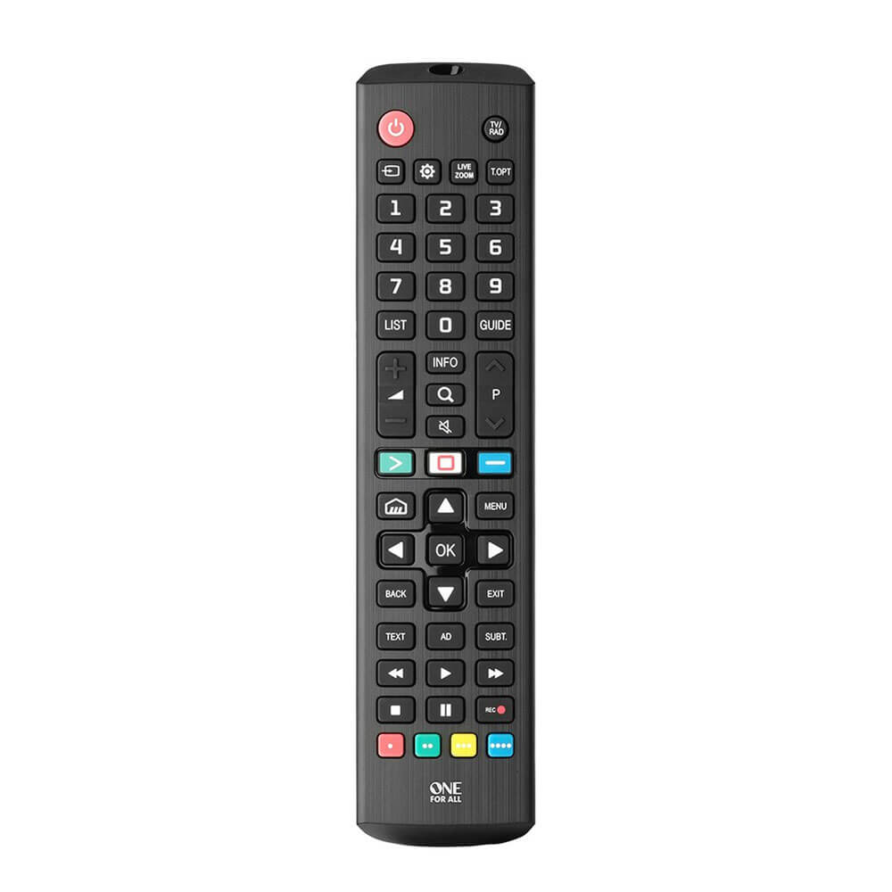 Uno para todos los controles remotos para televisores con net-TV