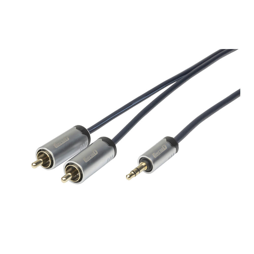 Concord 3,5mm Stereo -Stecker bis 2 RCA -Stecker