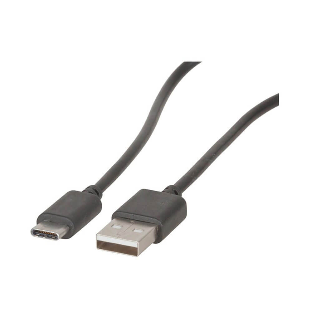 Plugue USB 2.0 Tipo-C para conectar o cabo 1.8m