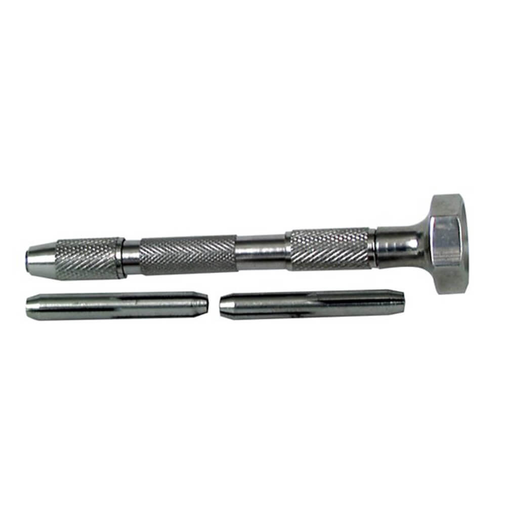 Two Internal Collars Metal Pin Vice