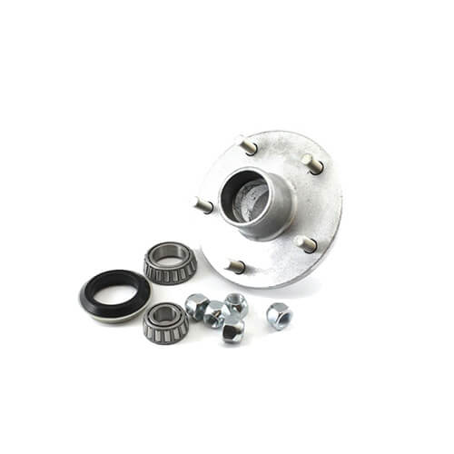 Hub with Bearings Cover Seal & Nuts