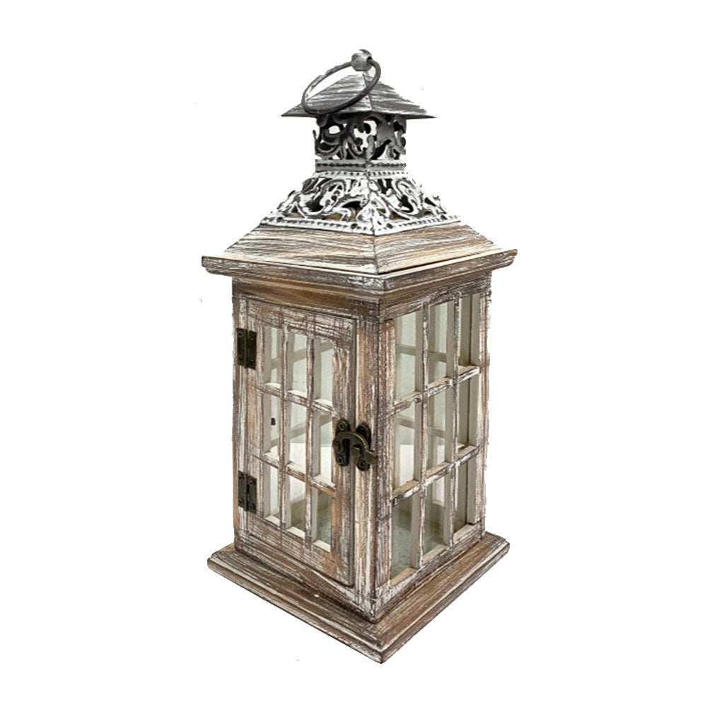 Klassisk træslys Holder Lantern