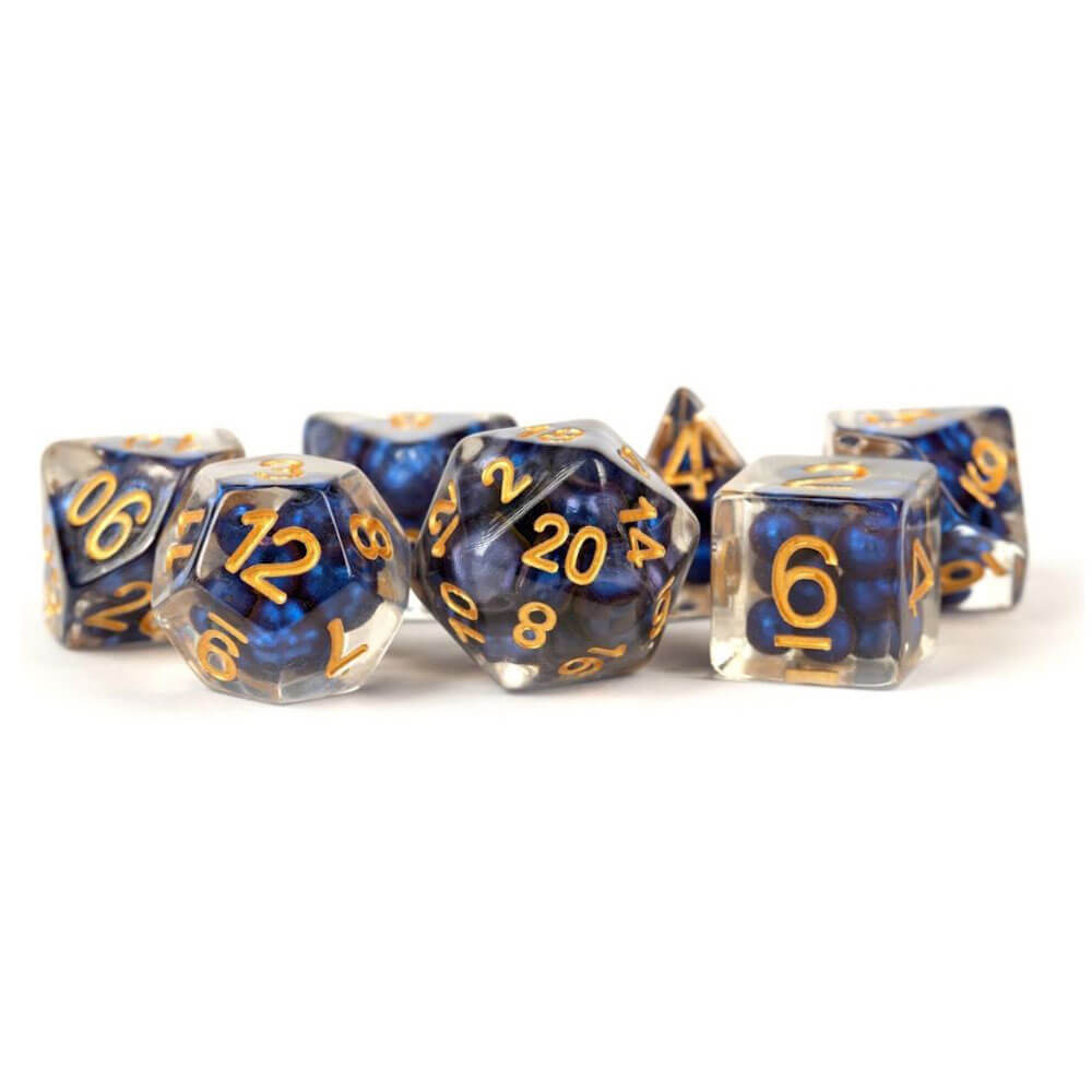 MDG Resin Pearl Poly Dice Set 16 mm