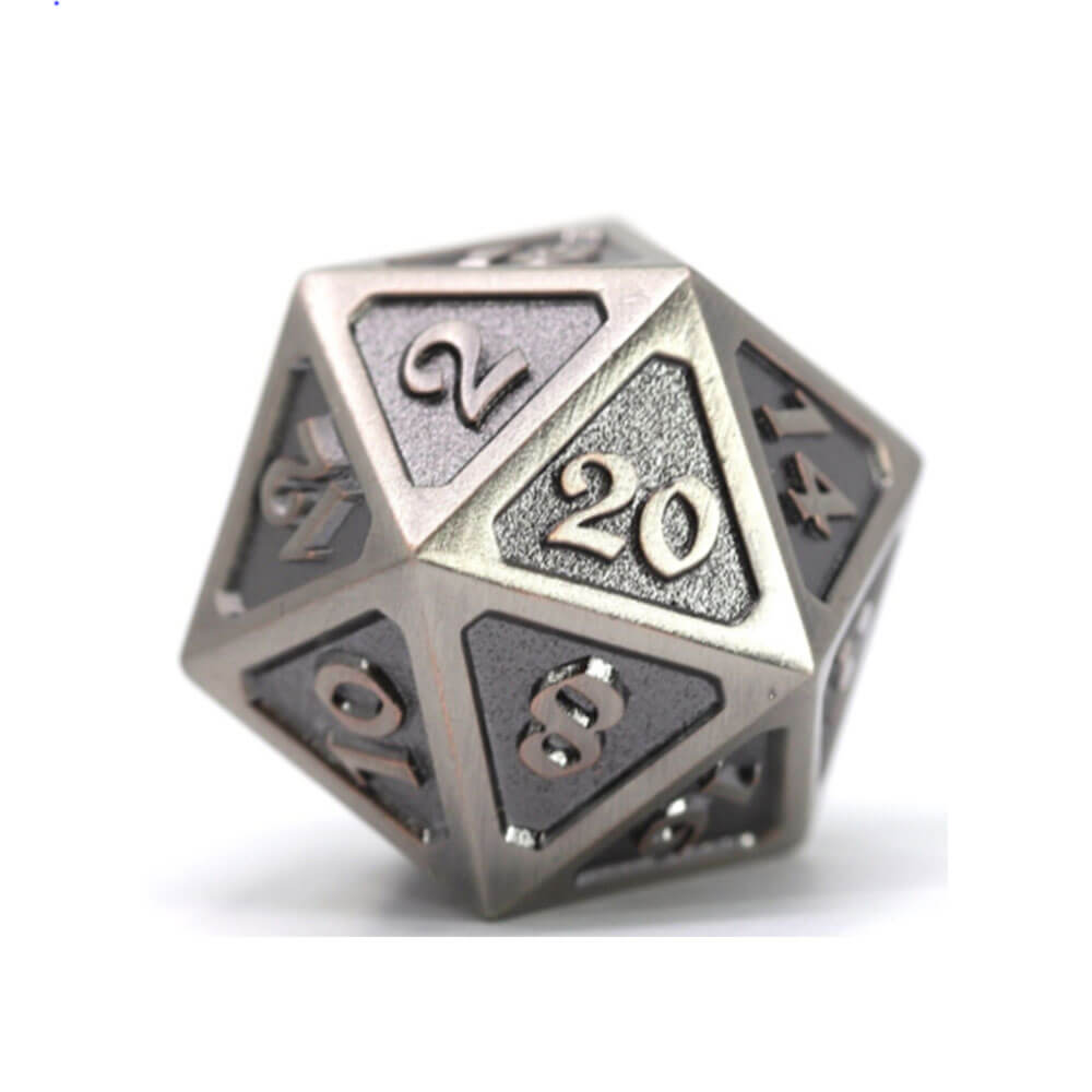 D20 Die Hard Dice Metal Mythica BattlenoWorn (singiel)