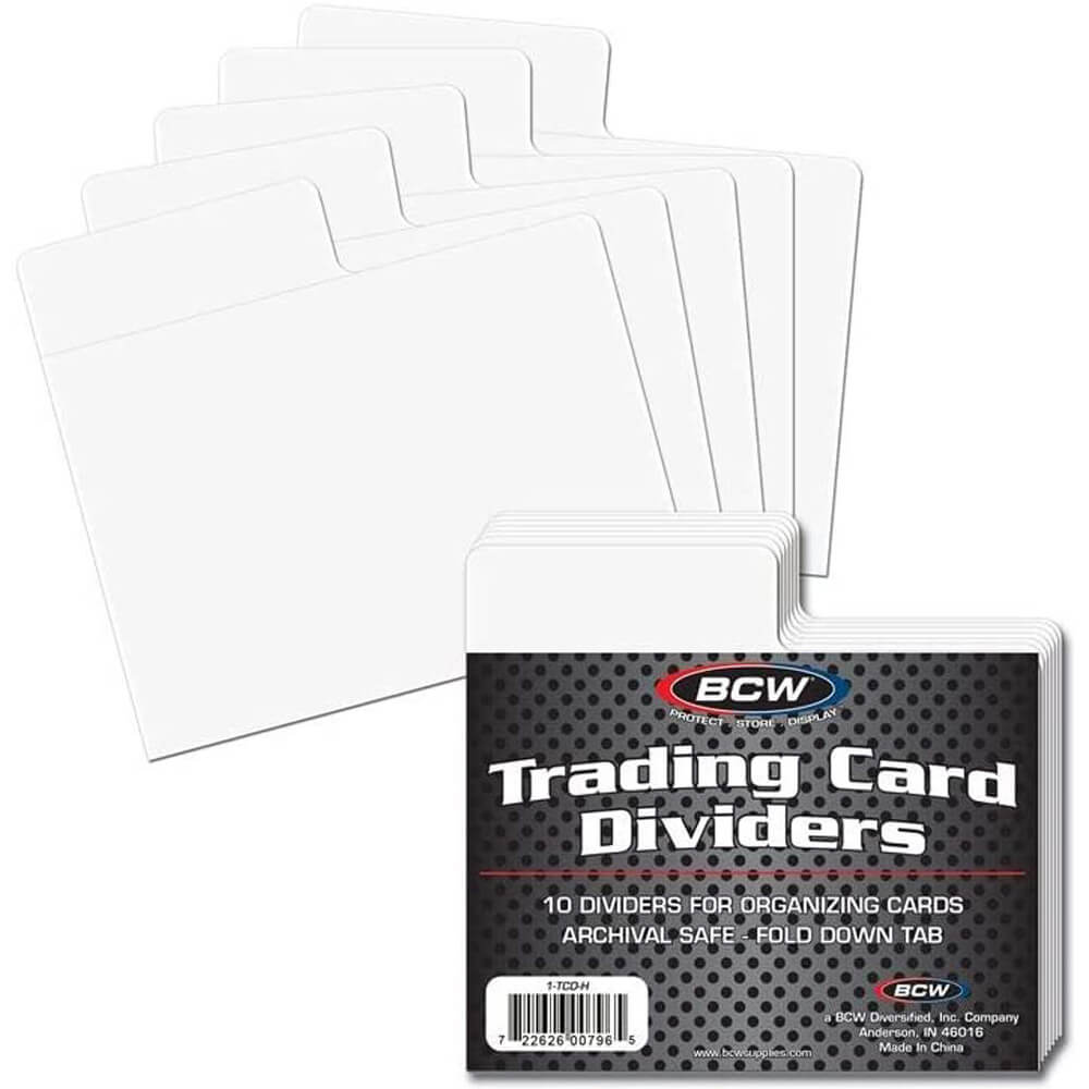 BCW Trading Card Dividers 10 za pakiet