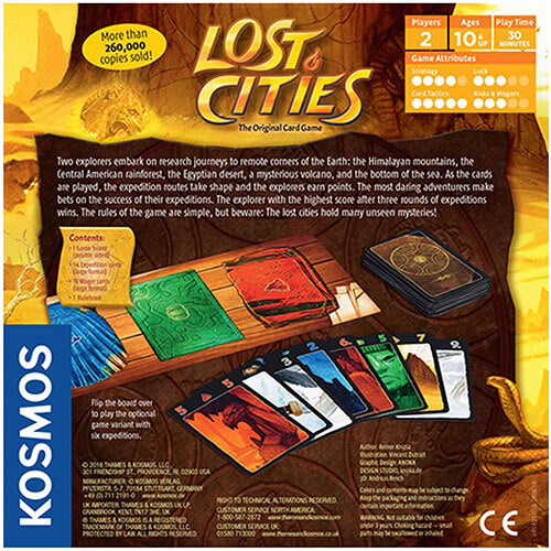 Lost Cities The Card Game