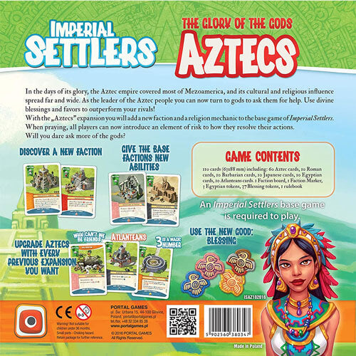 Imperial Settlers Aztecs Card Game