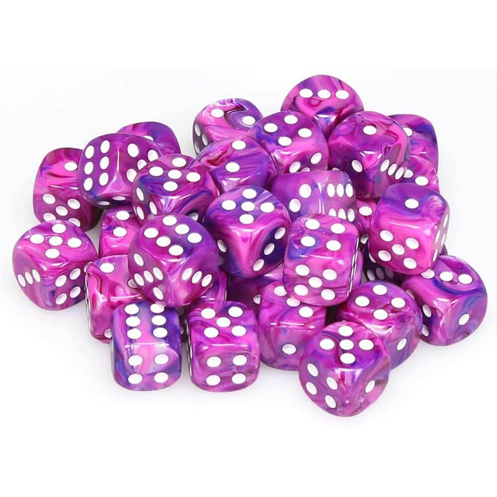 D6 DICE FESTIVE 12MM (36 DICE)