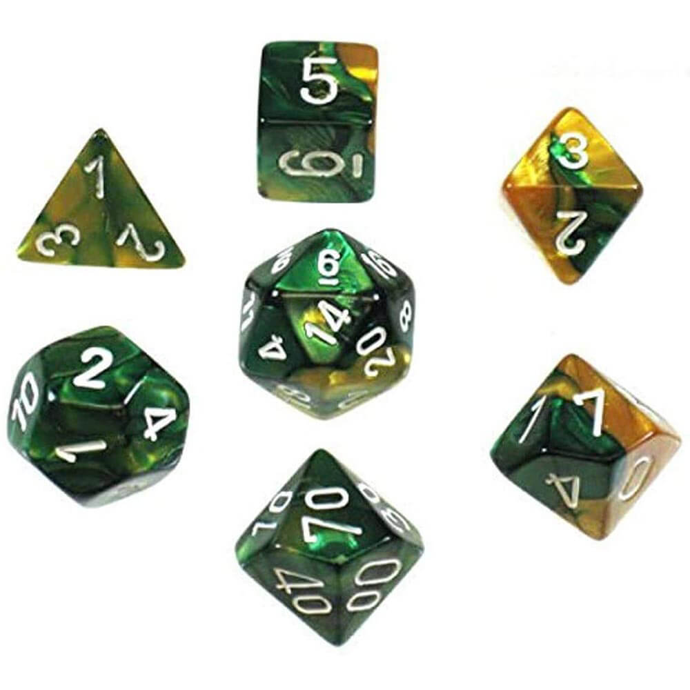  D7 Die Set Würfel Gemini Poly (7 Würfel)