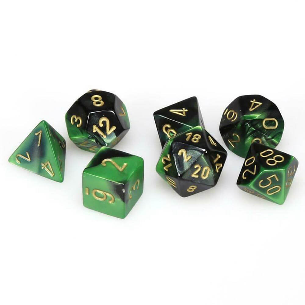 D7 Die Set Dice Gemini Poly (7 dés)